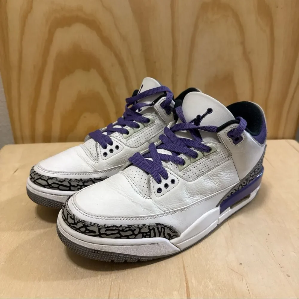 Jordan 3 Retro Dark Iris - Men’s 9.5